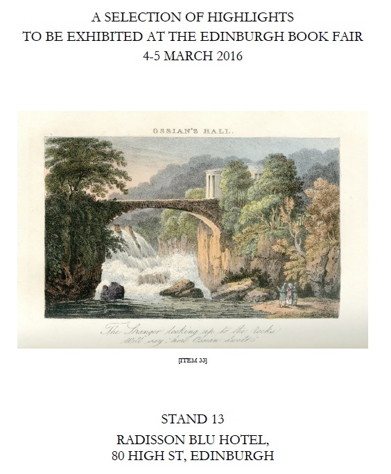 Edinburgh Book Fair List 2016