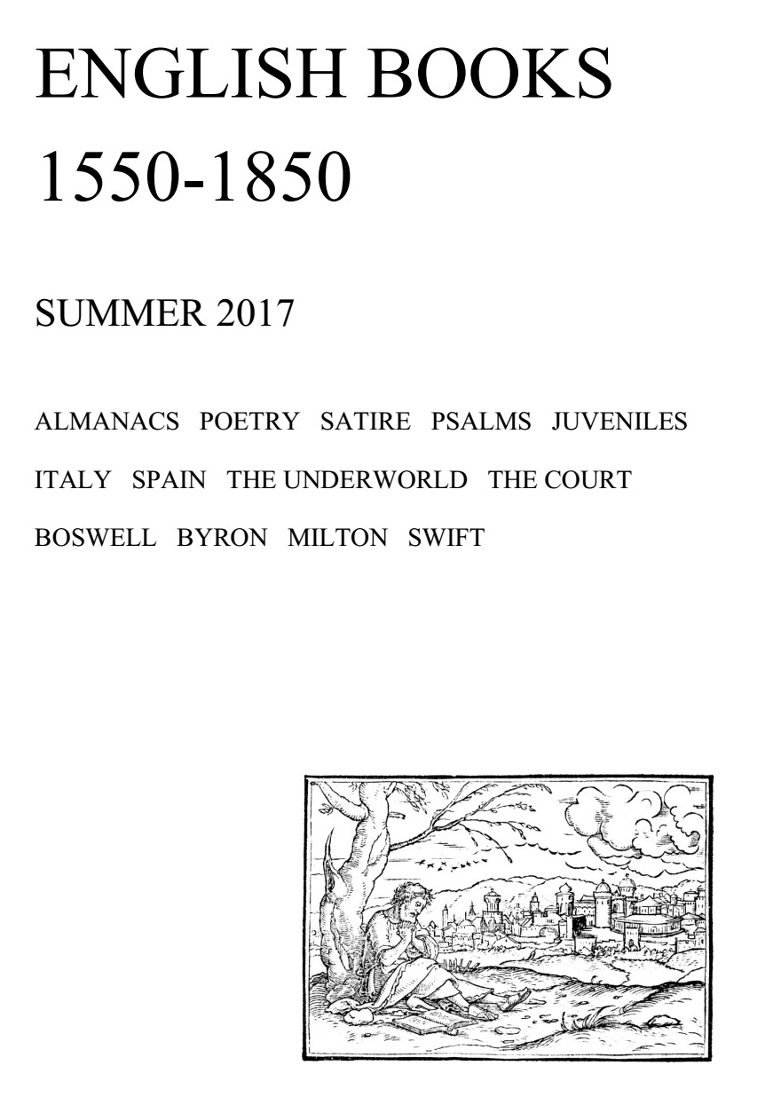 English Books 1550-1850