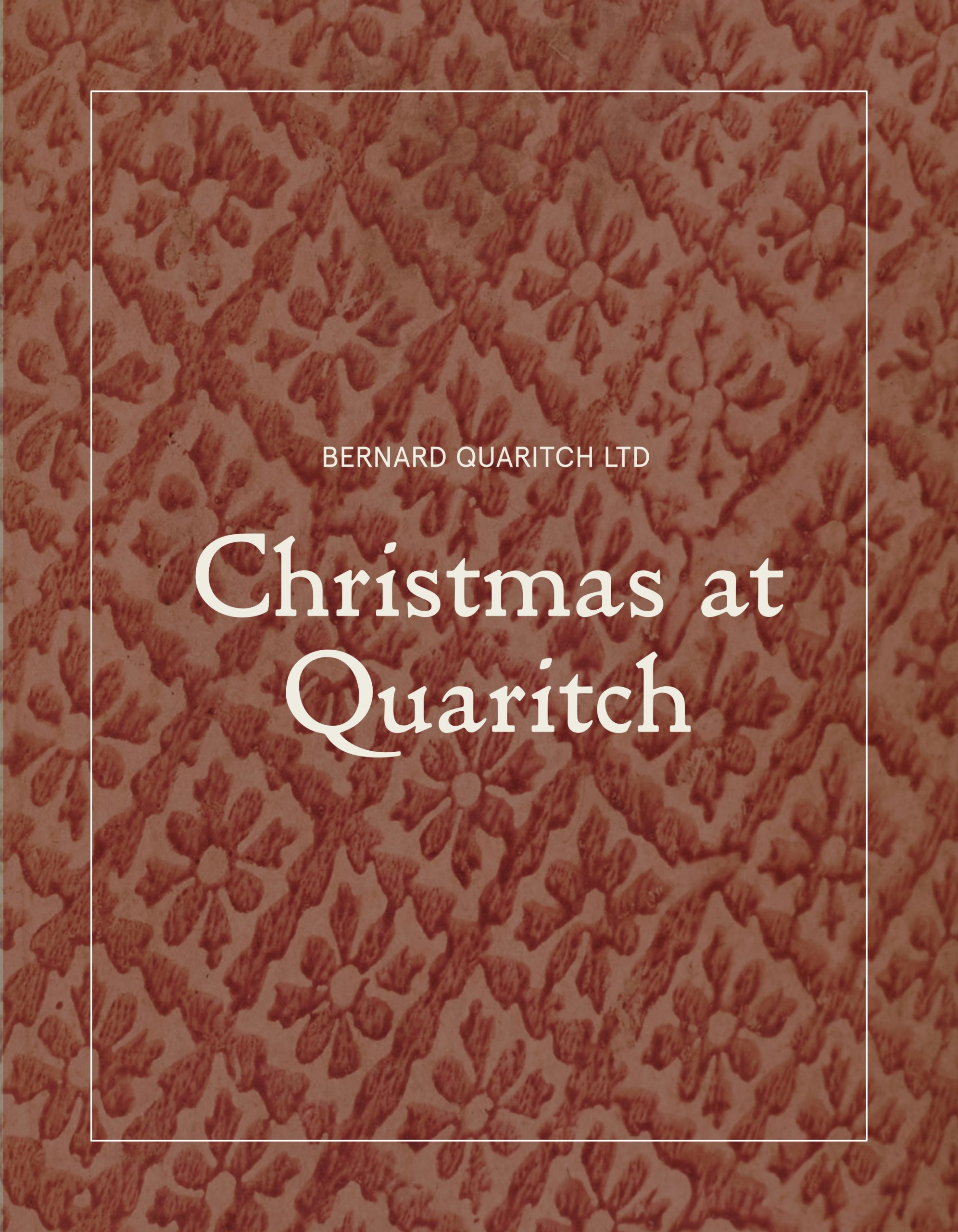 Christmas at Quaritch